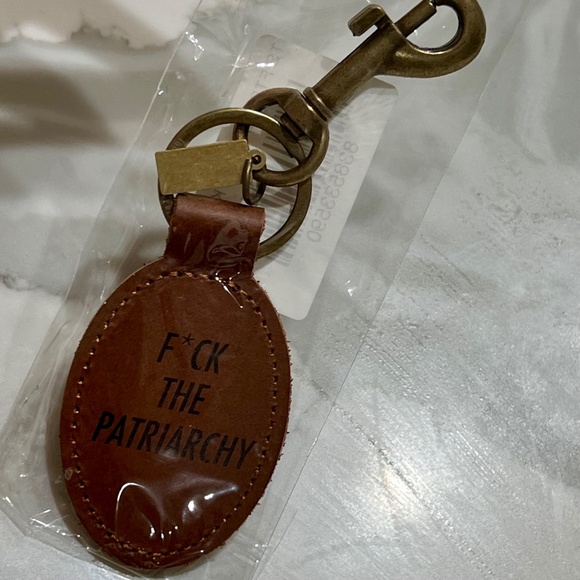 Taylor Swift F*ck The Patriarchy Keychain All Too Well Red Taylor's Version - Picture 4 of 5